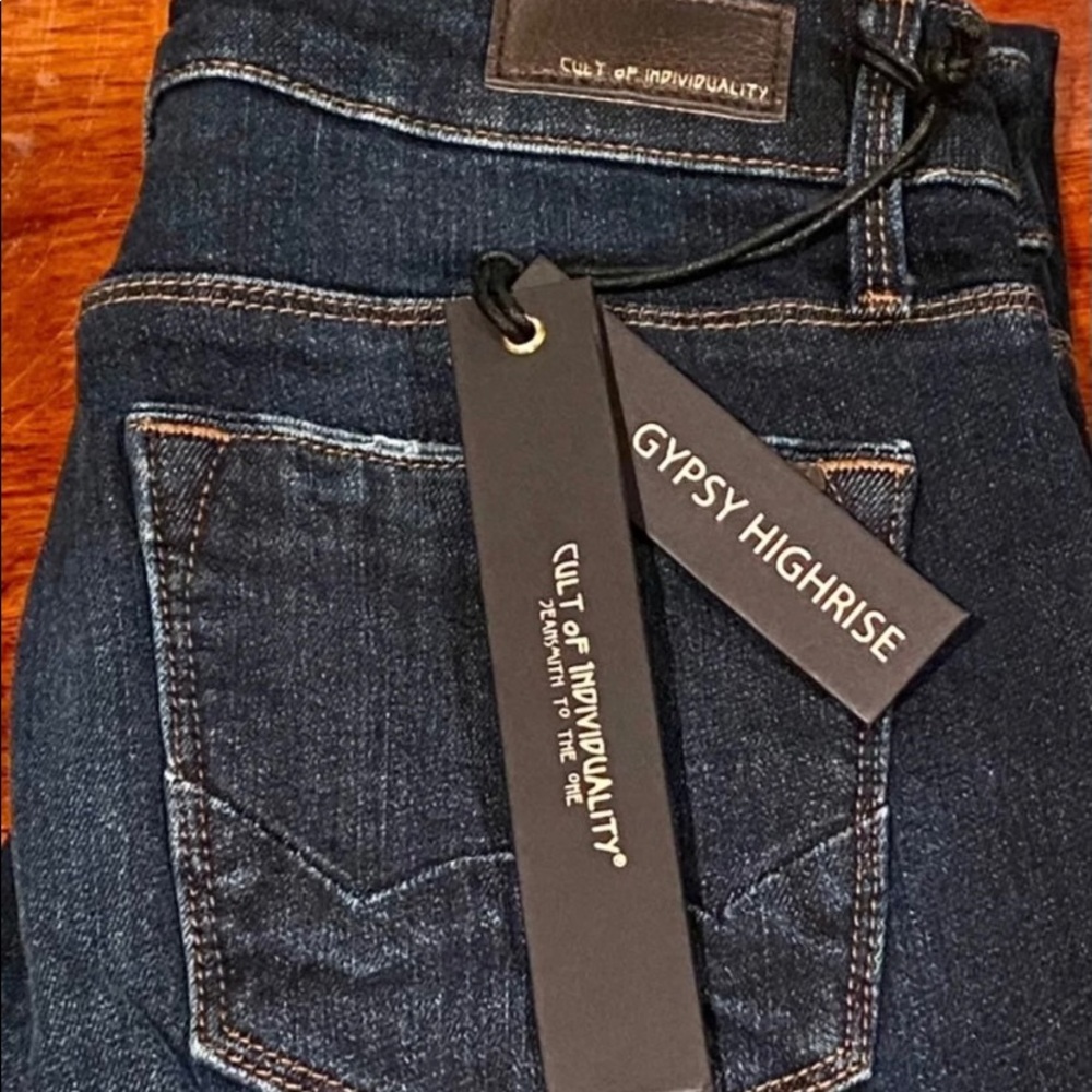 Cult of Individuality women’s designer blue jeans